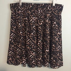 Alfani Black/Brown Skirt